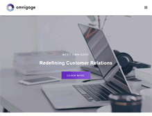 Tablet Screenshot of omnigage.com